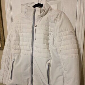 Zero Xposure Winter Puffer Coat Ski Jacket White Activewear women's XXL - NWOT